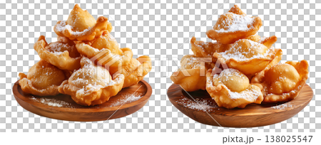 Sopaipillas fried dough or bread, sweet or savory stacked together, isolated on white background. Concept of Mexican street food Sopaipillas fried dough or bread, sweet or savory stacked together, isolated on white background. Concept of Mexican street food 138025547