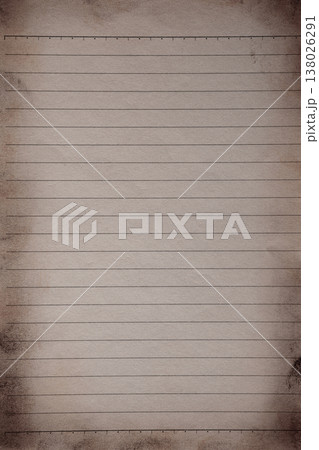Dark brown aged paper notebook surface texture Dark brown aged paper notebook surface texture 138026291