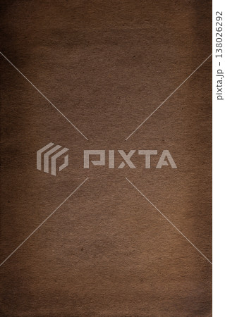 Dark brown kraft paper with vignette corner Dark brown kraft paper with vignette corner 138026292