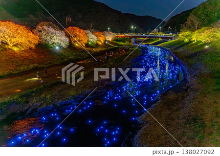 (静岡県南伊豆町)みなみの桜と菜の花まつり 「夜桜☆流れ星」 (静岡県南伊豆町)みなみの桜と菜の花まつり 「夜桜☆流れ星」 138027092