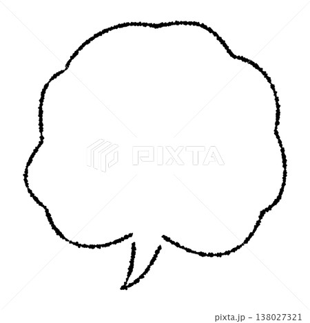 手描きの吹き出しのアイコン 138027321