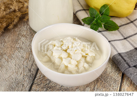 Grain cottage cheese with sour Grain cottage cheese with sour 138027647