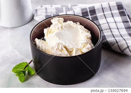 Chream cheese in the bowl 138027694