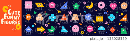 Cute blob elements. 138028539