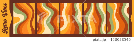 Pack with simple color posters. 138028540