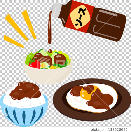 我什麼都愛沾醬吃。 我什麼都愛沾醬吃。 138028633