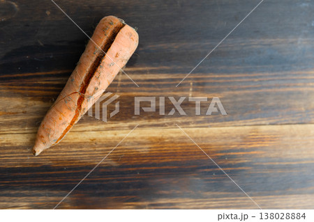 泥付き無農薬人参 138028884