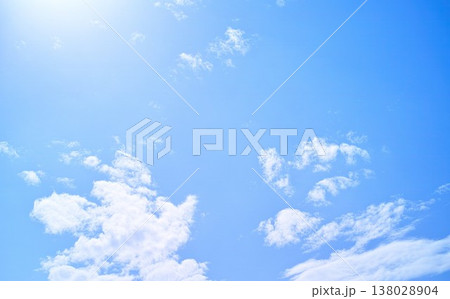 青空と雲イメージ 青空と雲イメージ 138028904