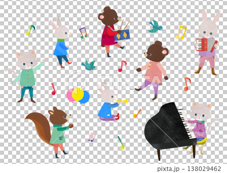 可愛的動物 138029462