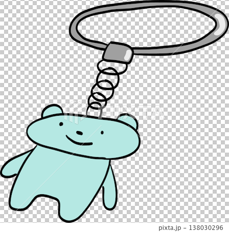 Cute bear keychain Cute bear keychain 138030296