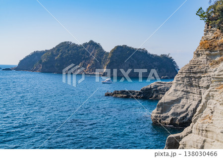 (静岡県)堂ヶ島・洞窟巡り・遊覧船 (静岡県)堂ヶ島・洞窟巡り・遊覧船 138030466