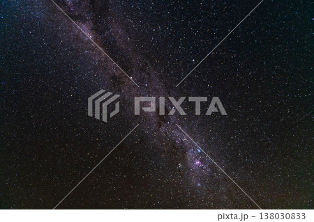 Beautiful and vast Milky Way galaxy full of star in cosmos 138030833