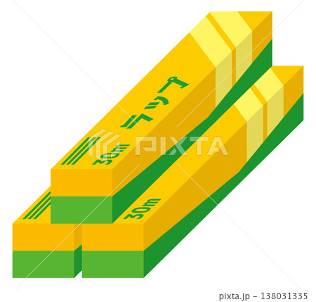 食品用ラップ（ラップフィルム）のイメージイラスト 138031335