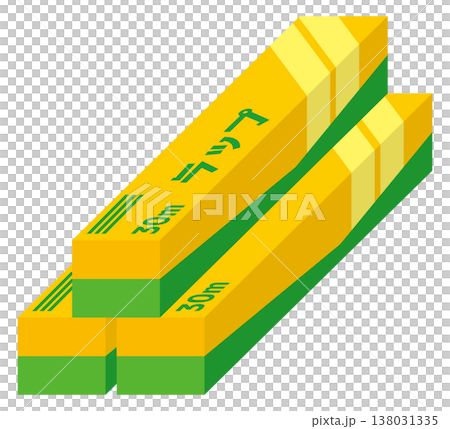 食品用ラップ（ラップフィルム）のイメージイラスト 138031335