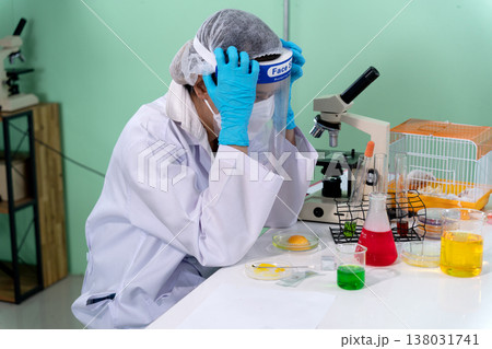 Scientists are frustrated by their inability to invent solutions Scientists are frustrated by their inability to invent solutions 138031741
