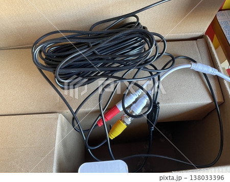 Installation of wired video surveillance system Installation of wired video surveillance system 138033396