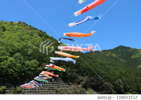 鯉のぼり子供の健やかな成長を祈る風習 138033512