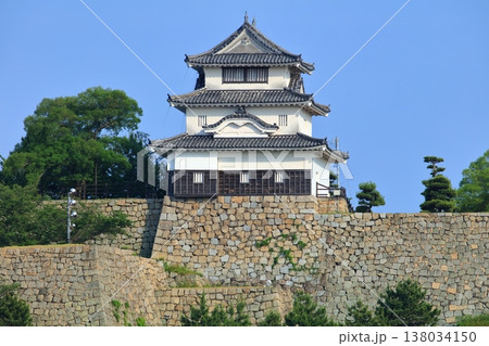 【香川県】日本一高い石垣が見事な丸亀城 138034150