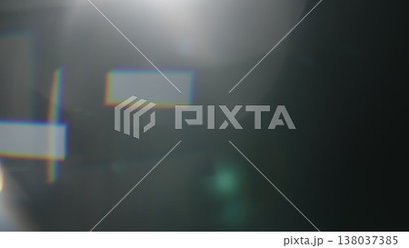 Real lens flare overlay or background from lens with glass elements in front of it 138037385