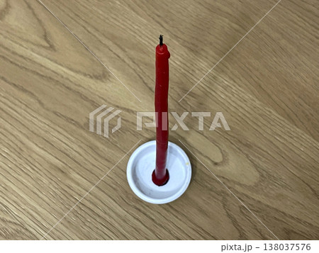 candle on the chirch floor 138037576