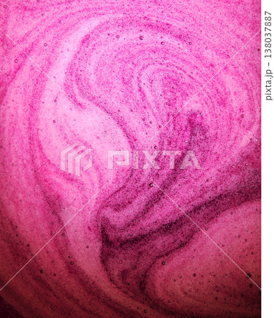 Abstract background. Sweet jam foam 138037887