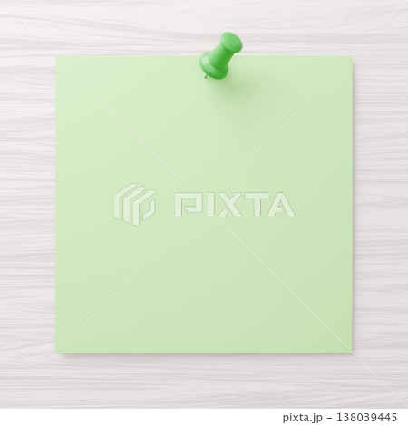 3D背景素材_画鋲とメモ 3D背景素材_画鋲とメモ 138039445