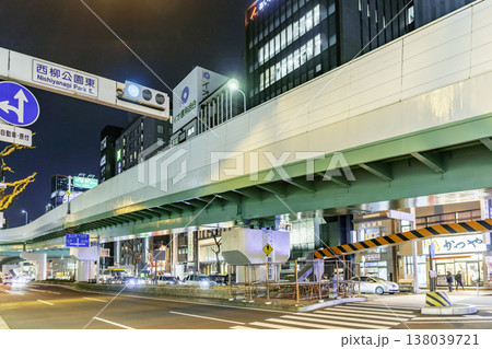 名古屋駅 錦通 西柳公園東交差点 愛知県名古屋市 名古屋駅 錦通 西柳公園東交差点 愛知県名古屋市 138039721