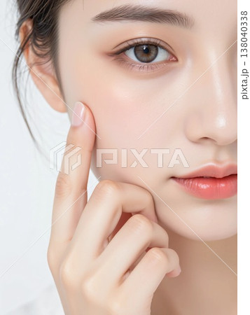 綺麗な女性のビューティーイメージ 138040338