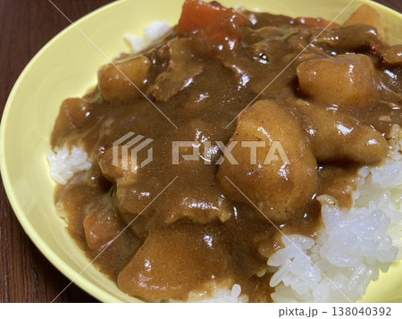 子ども用のカレーライス 子ども用のカレーライス 138040392