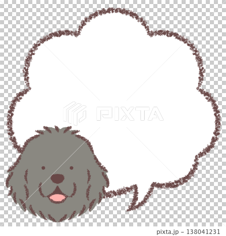 Newfoundland speech bubble 138041231