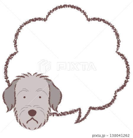 アイリッシュウルフハウンドの吹き出し 138041262