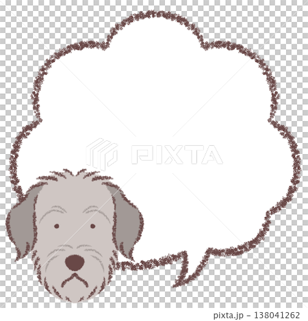 アイリッシュウルフハウンドの吹き出し 138041262