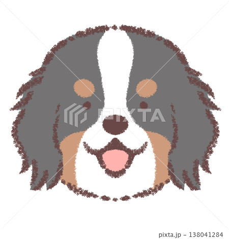 バーニーズマウンテンドッグの顔アイコン 138041284