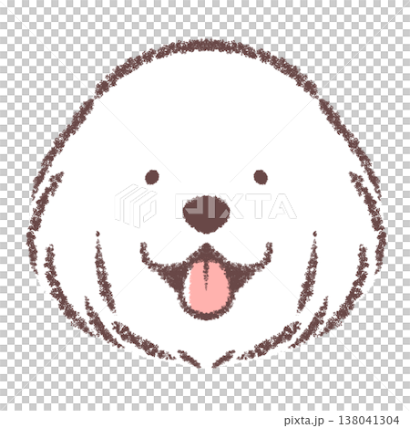 グレートピレニーズの顔アイコン 138041304