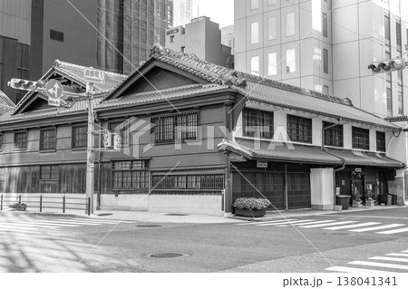 旧小西家住宅史料館(和風の商家)生きた建築ミュージアム 大阪レトロ建物めぐり 新聞、雑誌用 旧小西家住宅史料館(和風の商家)生きた建築ミュージアム 大阪レトロ建物めぐり 新聞、雑誌用 138041341