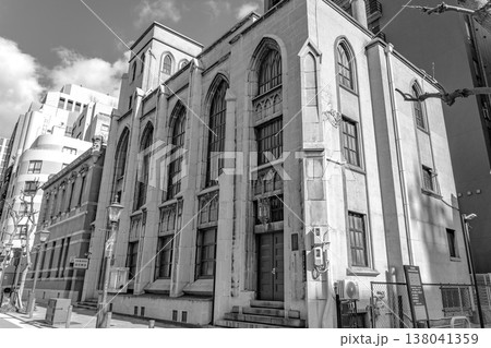 日本キリスト教団浪花教会(ゴシック様式の教会)生きた建築ミュージアム 大阪レトロビル 新聞、雑誌用 日本キリスト教団浪花教会(ゴシック様式の教会)生きた建築ミュージアム 大阪レトロビル 新聞、雑誌用 138041359