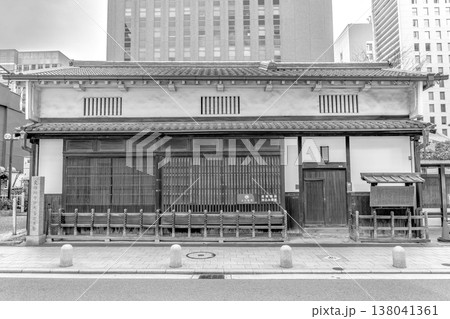 旧緒方洪庵住宅（適塾）江戸時代後期の蘭学私塾　生きた建築ミュージアム　新聞、雑誌用 138041361