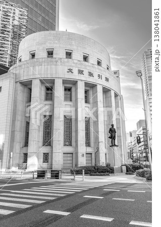 大阪取引所(旧市場館) 大阪レトロビルめぐり 新聞、雑誌用 大阪取引所(旧市場館) 大阪レトロビルめぐり 新聞、雑誌用 138041861