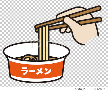 杯麵示意圖。泡麵、速食麵、緊急食品原料。 杯麵示意圖。泡麵、速食麵、緊急食品原料。 138042803