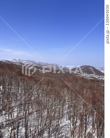 札幌もいわ山ロープウェイから見た景色 札幌もいわ山ロープウェイから見た景色 138043030