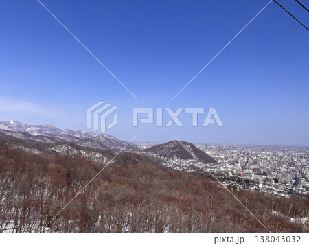 札幌もいわ山ロープウェイから見た景色 札幌もいわ山ロープウェイから見た景色 138043032