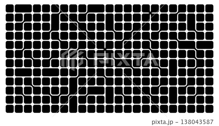 Metaball pattern organic. Circle Shapes Abstract Geometric Dot. Vector 138043587