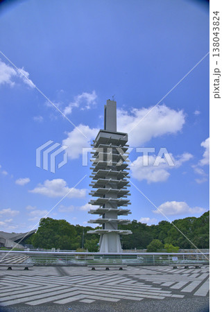 【東京】世田谷区 駒沢公園の記念塔 【東京】世田谷区 駒沢公園の記念塔 138043824