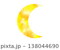 シンプルな月 138044690