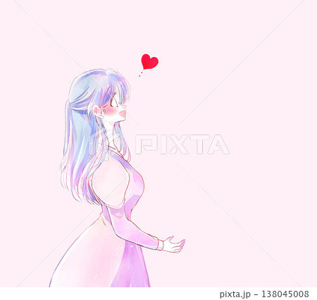 片手を差し出す女性 笑顔 恋愛 横側 片手を差し出す女性 笑顔 恋愛 横側 138045008