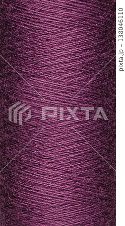 macro texture of a skein of pink sewing thread macro texture of a skein of pink sewing thread 138046110