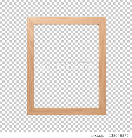 Empty Ornate Frame Ready for Showcasing Art in a Gallery Setting 138046873