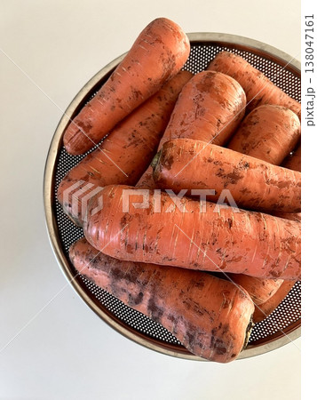 very fresh organic carrots bunch very fresh organic carrots bunch 138047161
