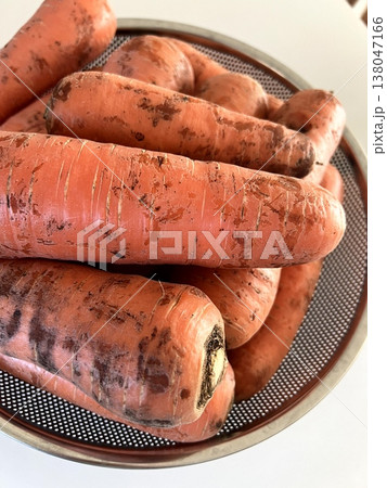 very fresh organic carrots bunch very fresh organic carrots bunch 138047166