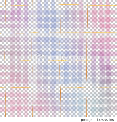 Gold Line Pink Purple Gradient Plaid Gingham Madras Check Hand Drawn Background Pattern Overlay Gold Line Pink Purple Gradient Plaid Gingham Madras Check Hand Drawn Background Pattern Overlay 138050160